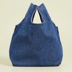 BAGGU Denim Baggu Tote - Dark Wash